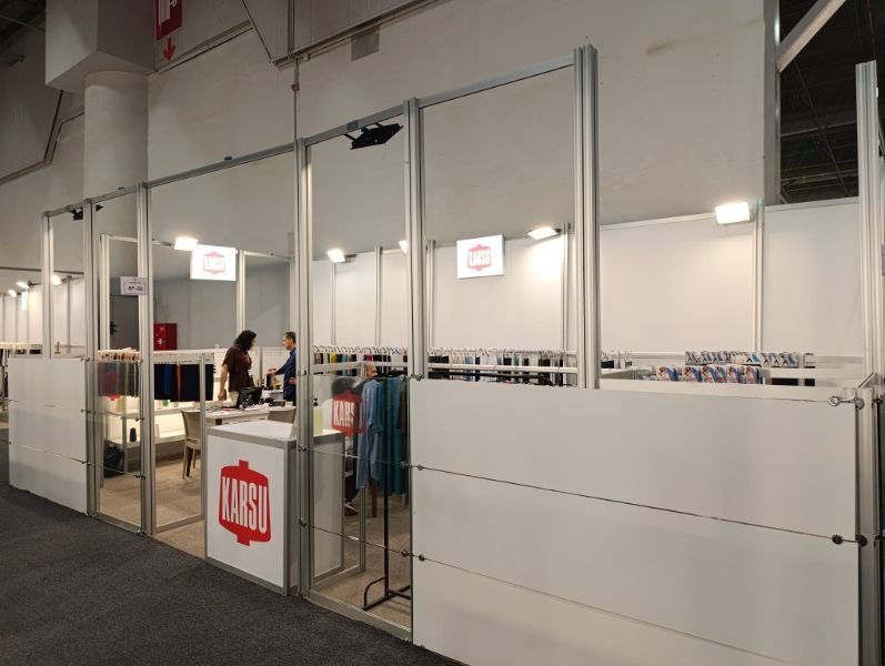 TEXHIBITION İSTANBUL KUMAŞ, İPLİK VE TEKSTİL AKSESUARLARI FUARINDAYIZ